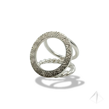 Charger l'image dans la galerie, Bague Tridimensionnelle Argent Massif